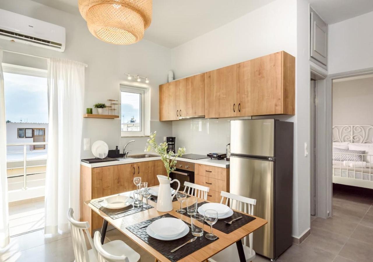 Cosy Apartment Evdoxia Chania  Bagian luar foto
